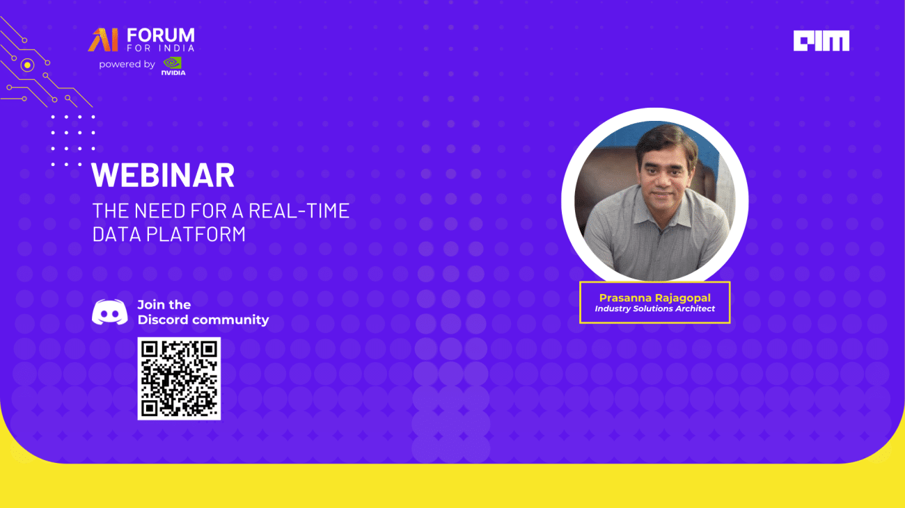 Webinar: The need for a real-time data platform